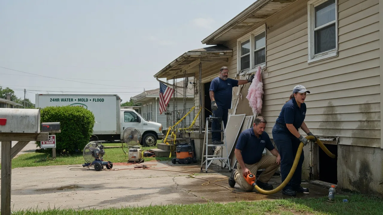 Water Damage Repair in Fitchburg, WI near me